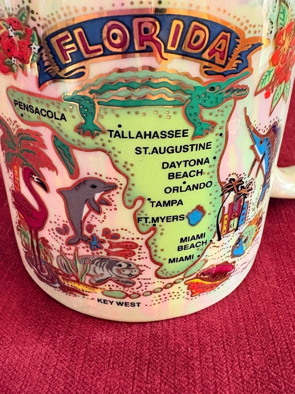 Never Use Delicate Rainbow Color Mug/Cup-8oz